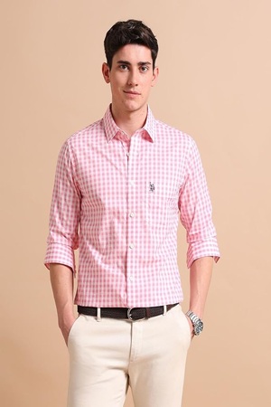 U.S. POLO ASSN. Men's Cotton Regular Fit Shirt